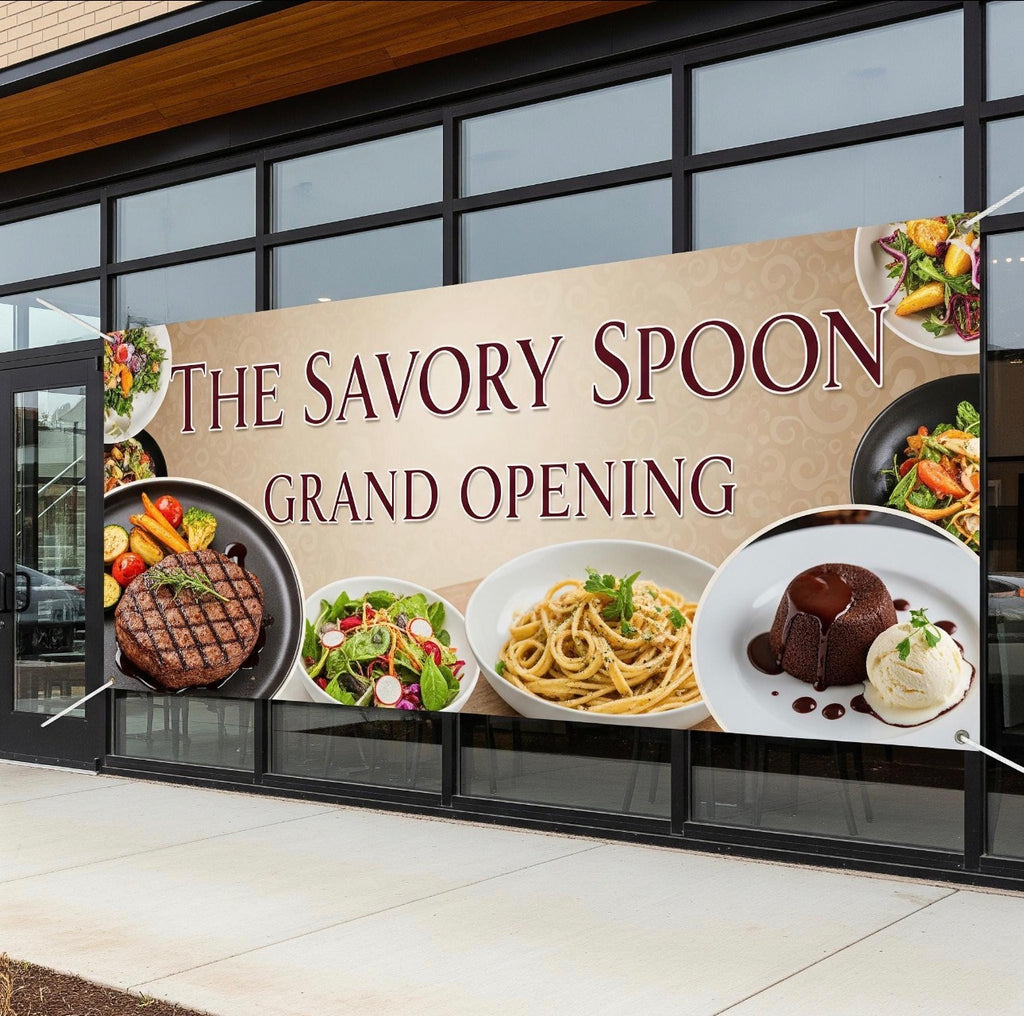 Auto Spa Custom Banner – Full Color Vinyl Banner 3x4