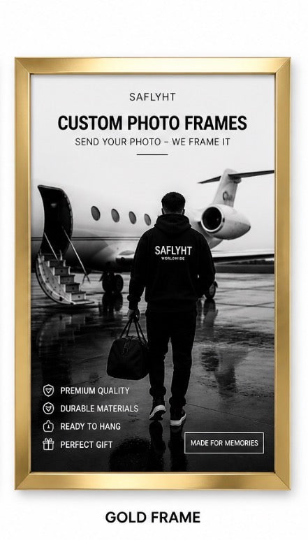 20x30 Poster Frame (Black / Gold / White)