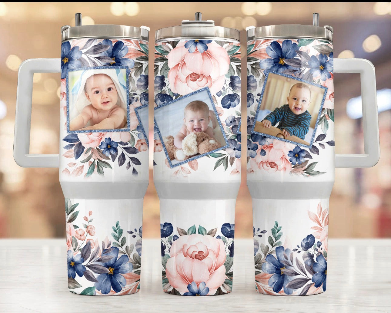 40 oz Custom Photo Tumbler
Personalized Sublimation Tumbler