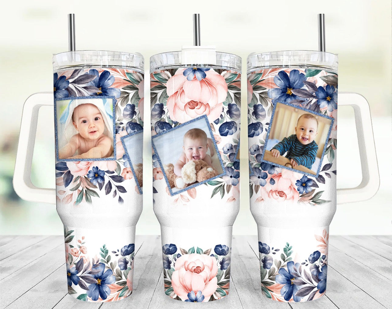 40 oz Custom Photo Tumbler
Personalized Sublimation Tumbler